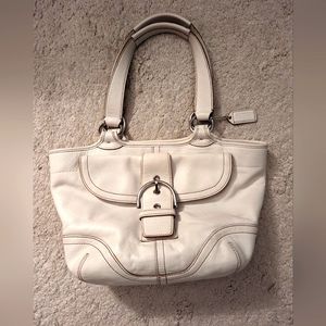 Coach leather bag
